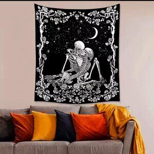 The Lovers Tarot Tapestry - Wall Hanging Kit Included - NWT